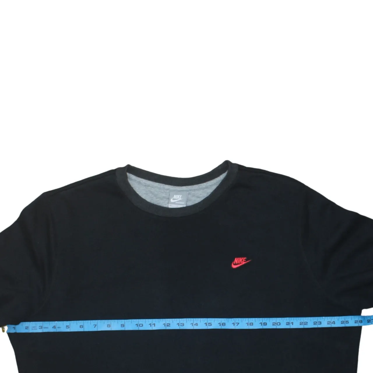 Nike 90's Swoosh Crew Neck Sweatshirt XLarge Black sold by Vintage Club product image thumbnail 5