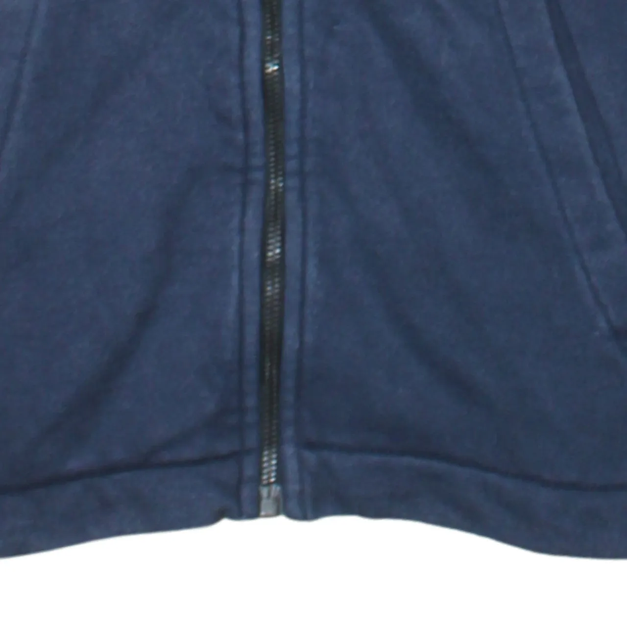 Nike 90's Swoosh Full Zip Up Hoodie Medium Navy Blue sold by Vintage Club product image thumbnail 4