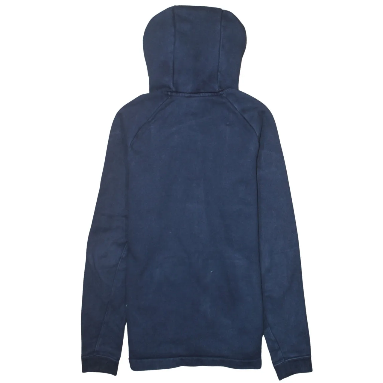 Nike 90's Swoosh Full Zip Up Hoodie Medium Navy Blue sold by Vintage Club product image thumbnail 2