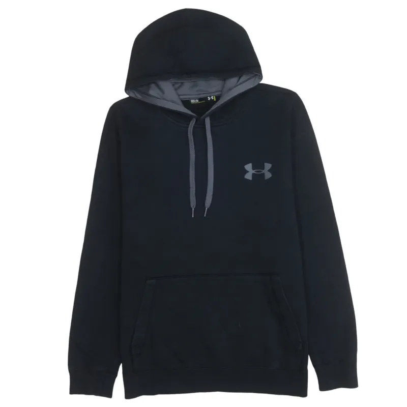 Under Armour 90's Drawstring Pockets Pullover Hoodie Medium Black sold by Vintage Club