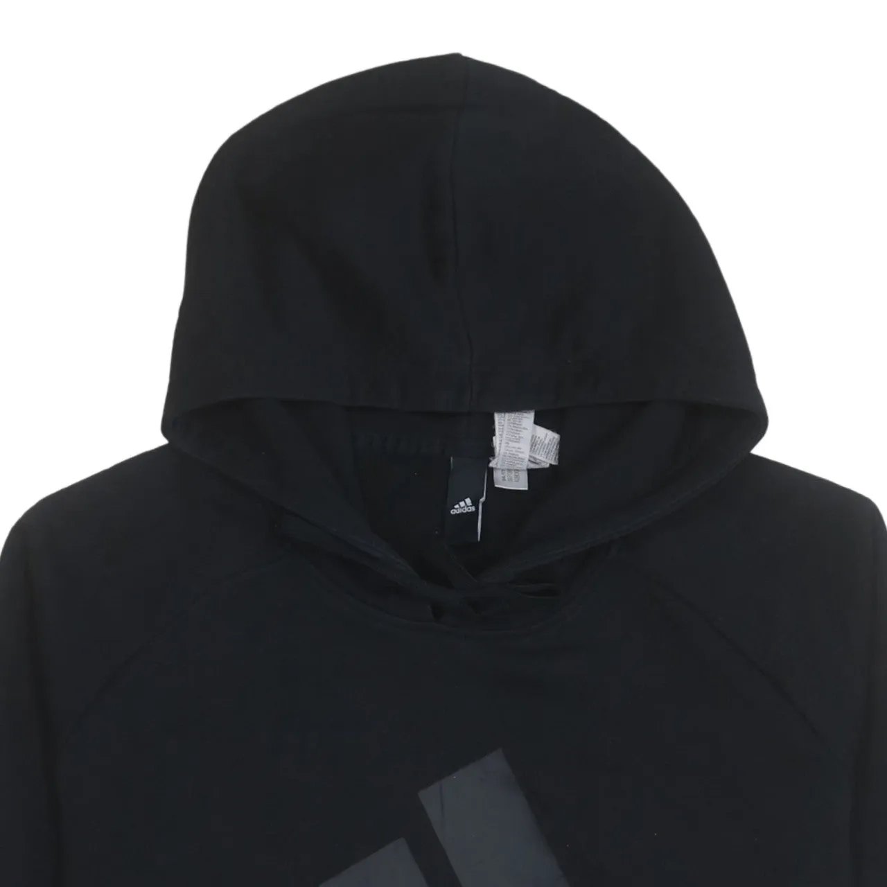 Adidas 90's Spellout Pullover Hoodie XLarge Black sold by Vintage Club product image thumbnail 3