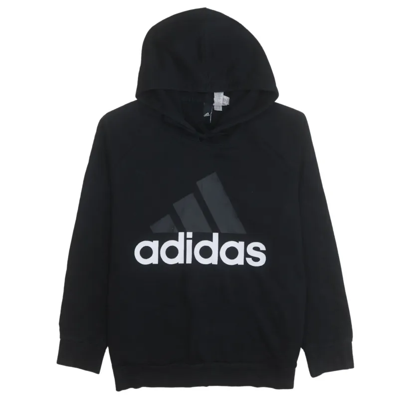 Adidas 90's Spellout Pullover Hoodie XLarge Black sold by Vintage Club
