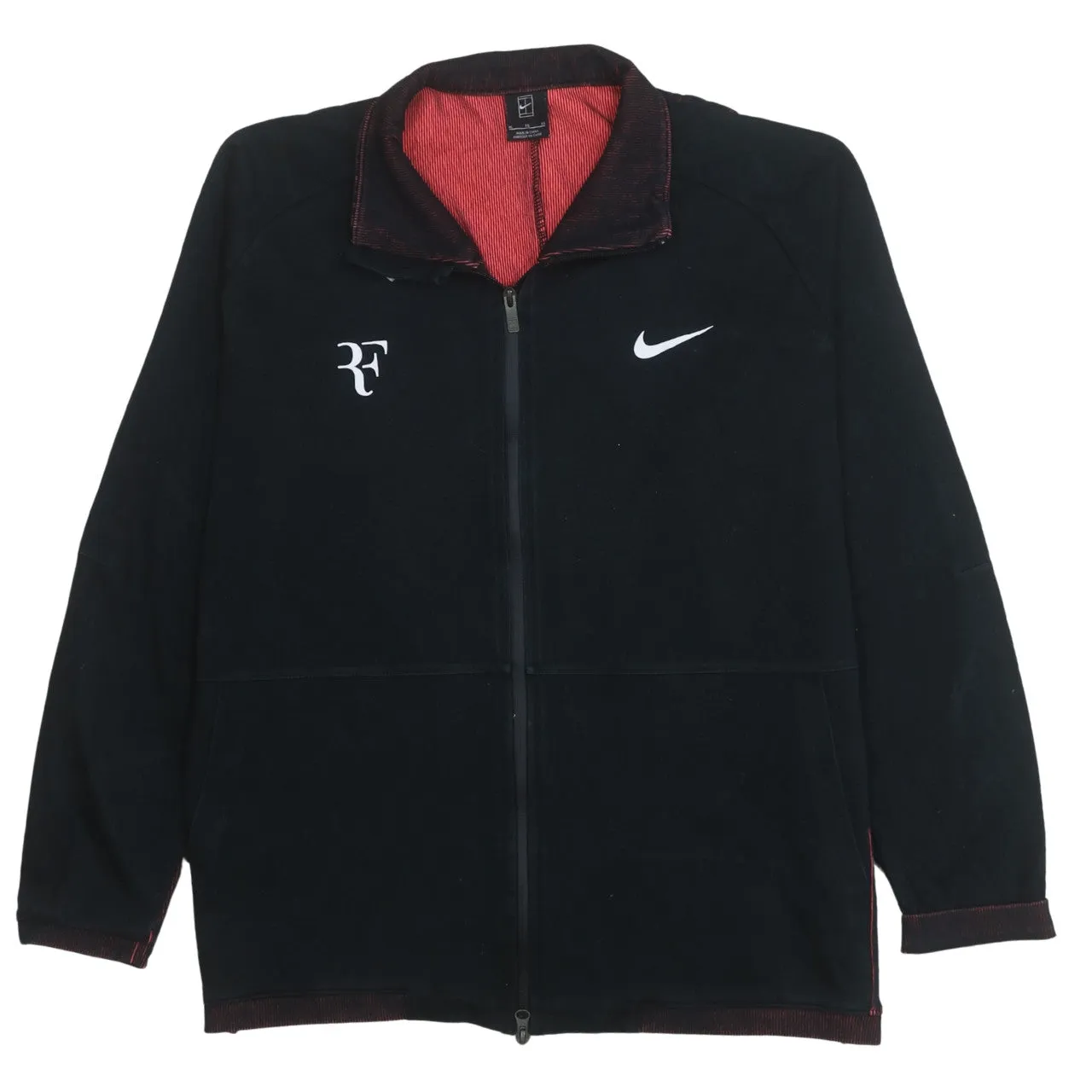 Nike 90's Swoosh Full Zip Up Sweatshirt XLarge Black sold by Vintage Club