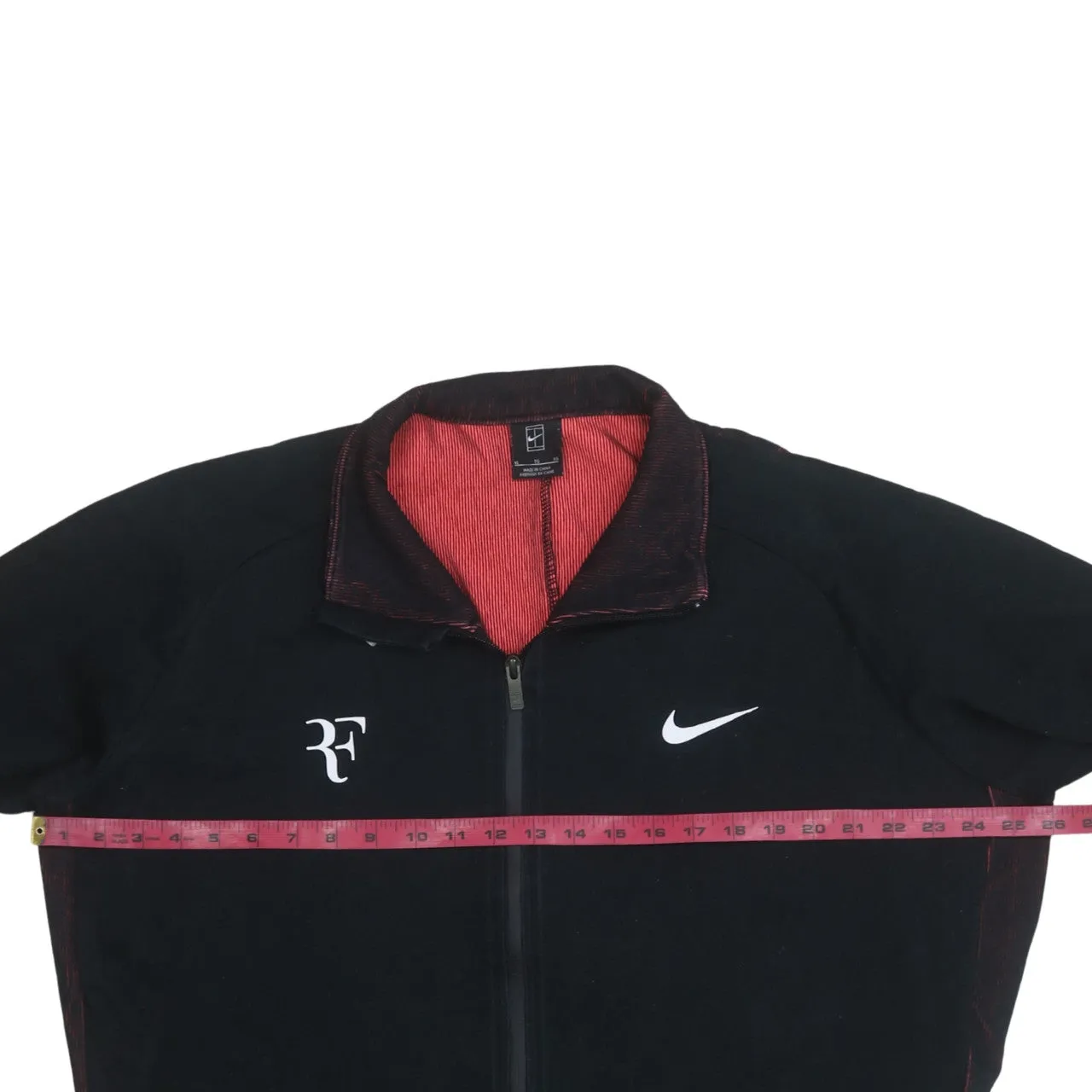 Nike 90's Swoosh Full Zip Up Sweatshirt XLarge Black sold by Vintage Club product image thumbnail 5