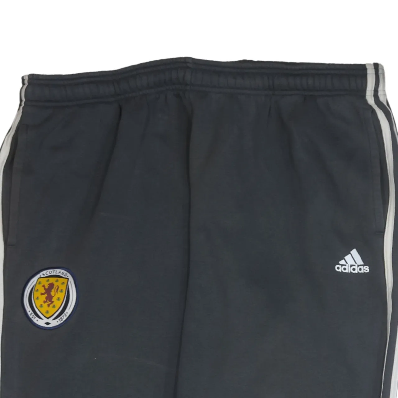 Adidas 90's 3 Stripes Casual Joggers / Sweatpants XLarge Grey sold by Vintage Club product image thumbnail 3