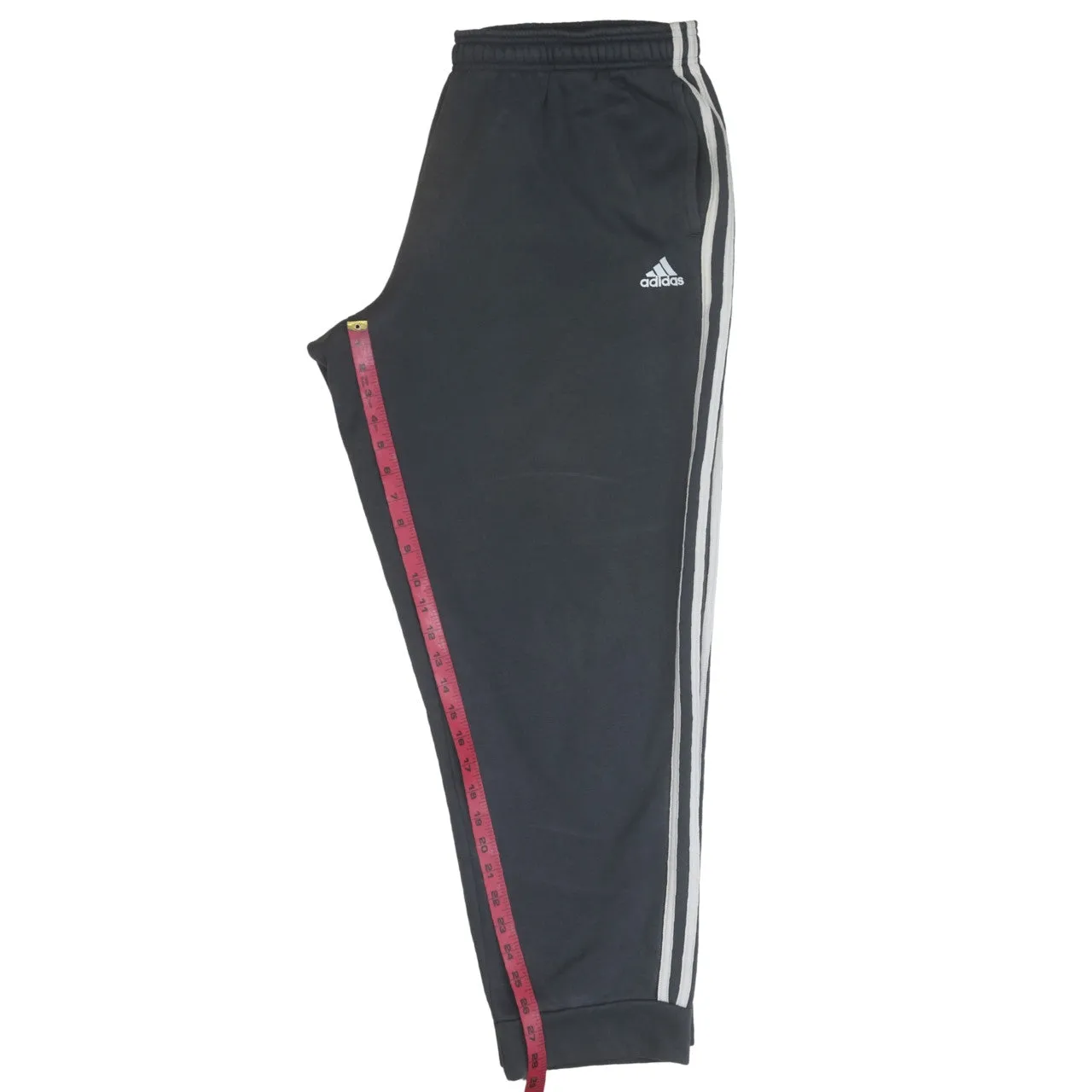 Adidas 90's 3 Stripes Casual Joggers / Sweatpants XLarge Grey sold by Vintage Club product image thumbnail 5