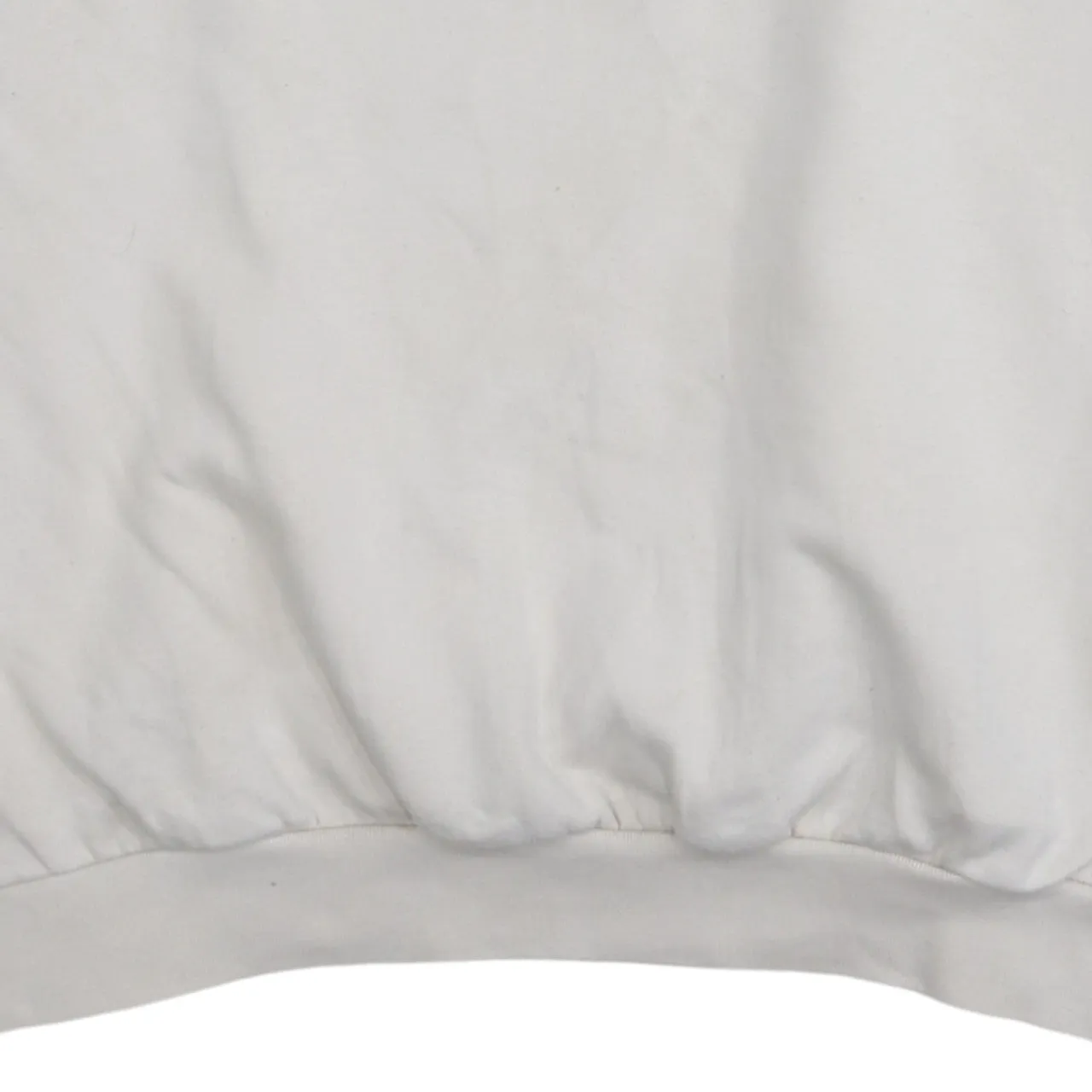 Adidas 90's Lightweight Quarter Zip Sweatshirt Medium Beige Cream sold by Vintage Club product image thumbnail 4