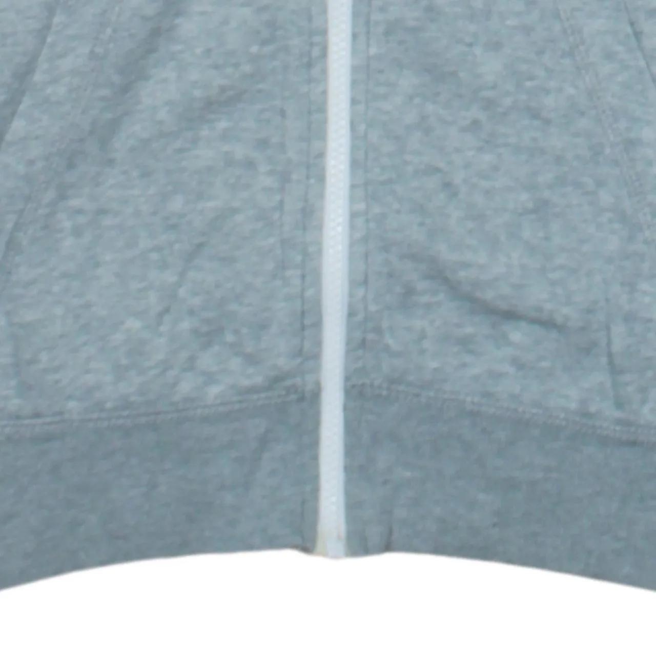 Nike 90's Swoosh Full Zip Up Hoodie Large Grey sold by Vintage Club product image thumbnail 4