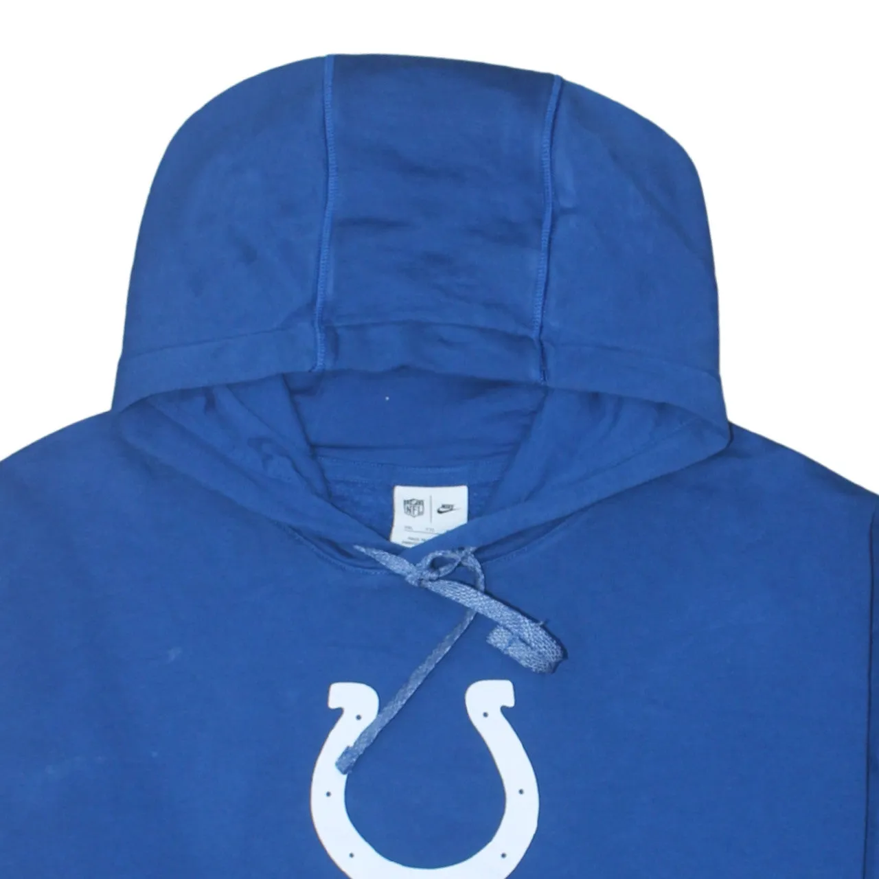 Nike 90's Swoosh Pullover Hoodie XXLarge (2XL) Blue sold by Vintage Club product image thumbnail 3