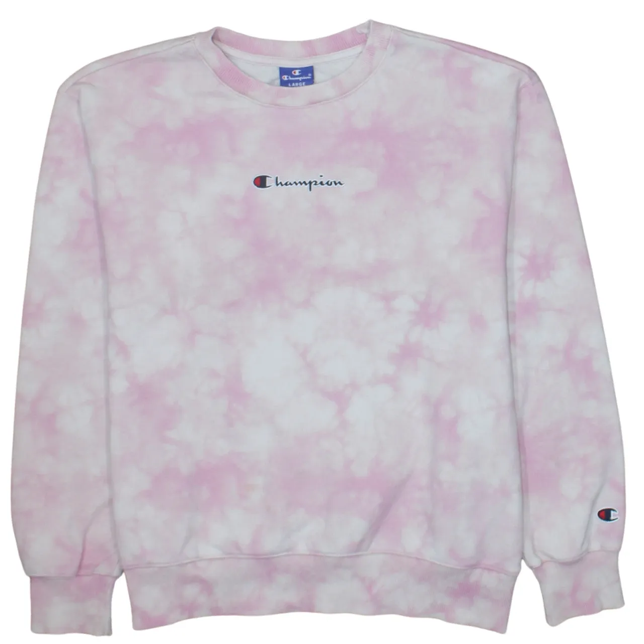 Champion 90's Lightweight Crew Neck Sweatshirt Large Pink sold by Vintage Club