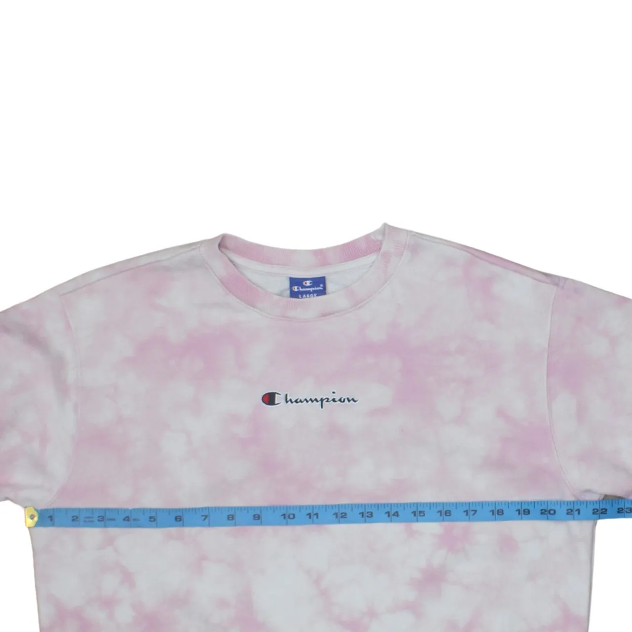 Champion 90's Lightweight Crew Neck Sweatshirt Large Pink sold by Vintage Club product image thumbnail 5