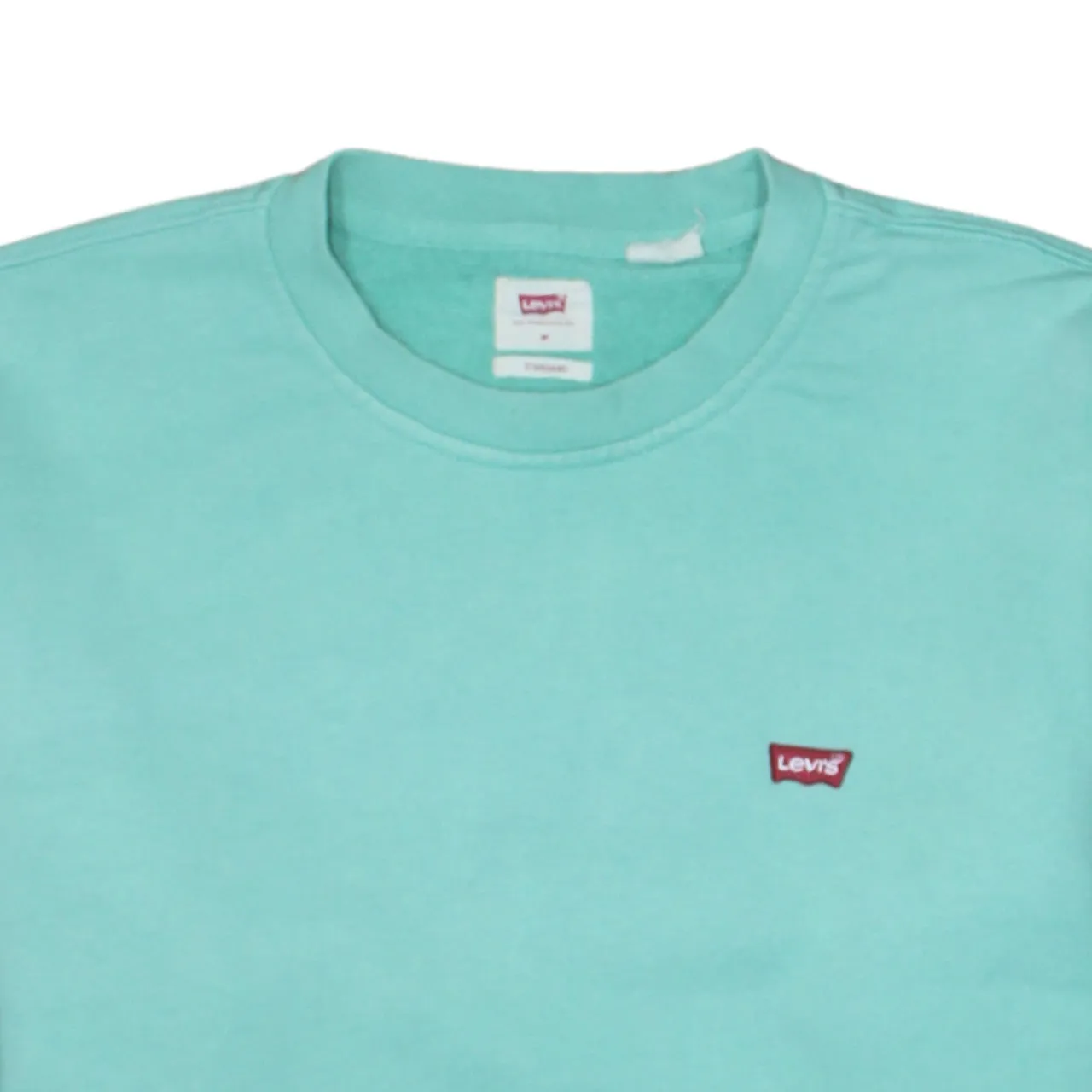 Levi's 90's Lightweight Crew Neck Sweatshirt Medium Green sold by Vintage Club product image thumbnail 3