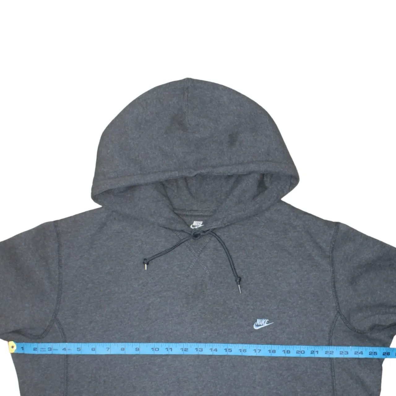 Nike 90's Swoosh Pullover Hoodie XLarge Grey sold by Vintage Club product image thumbnail 5