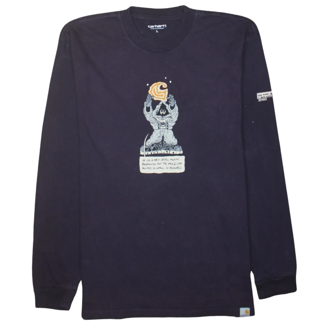 Carhartt 90's Lightweight Crew Neck Sweatshirt Large Purple sold by Vintage Club