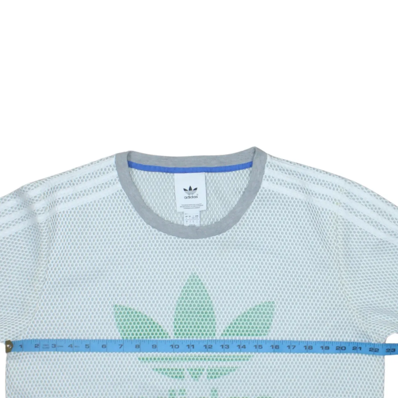 Adidas 90's Spellout Crew Neck Sweatshirt Large Grey sold by Vintage Club product image thumbnail 5