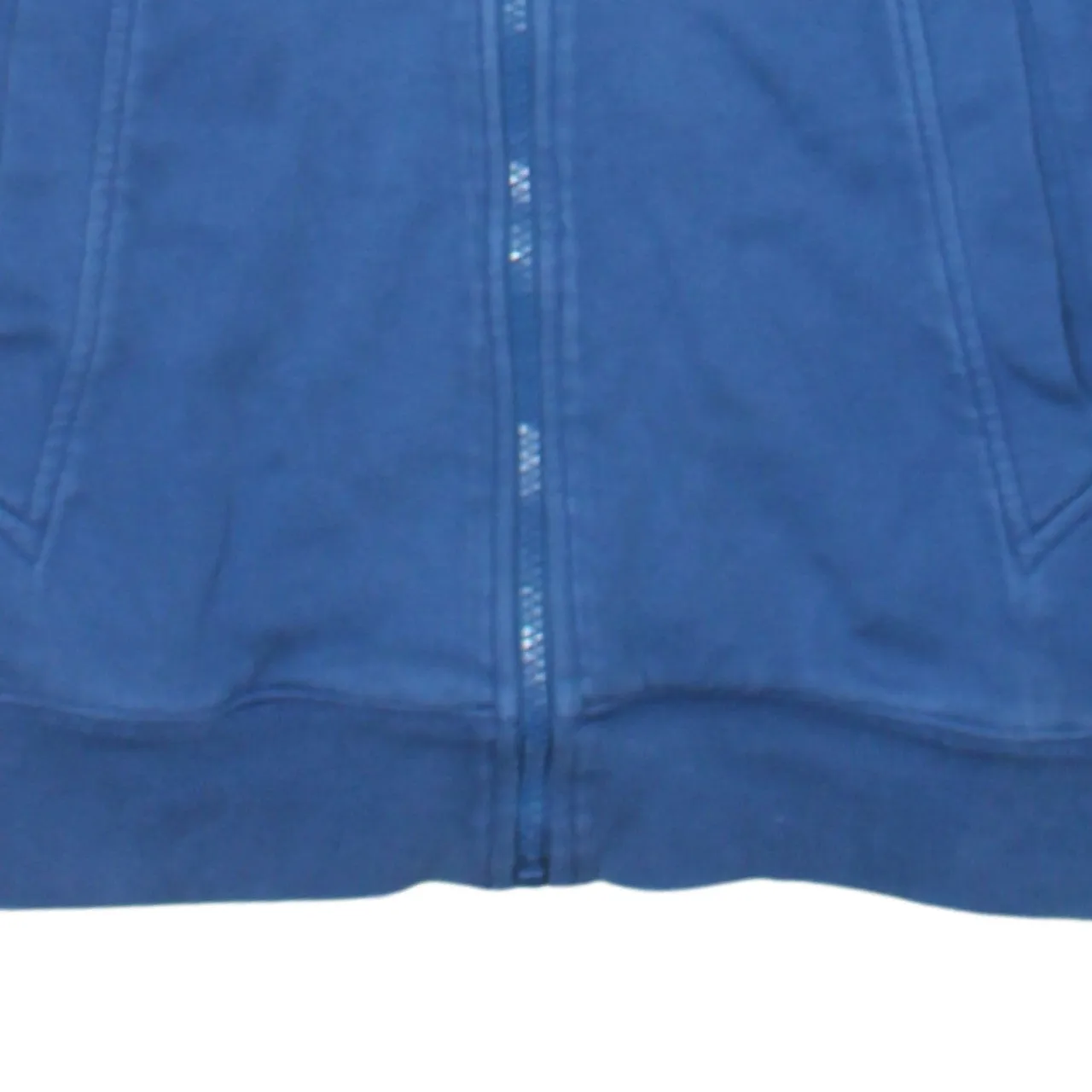 Lacoste 90's Lightweight Full Zip Up Sweatshirt Small Blue sold by Vintage Club product image thumbnail 4
