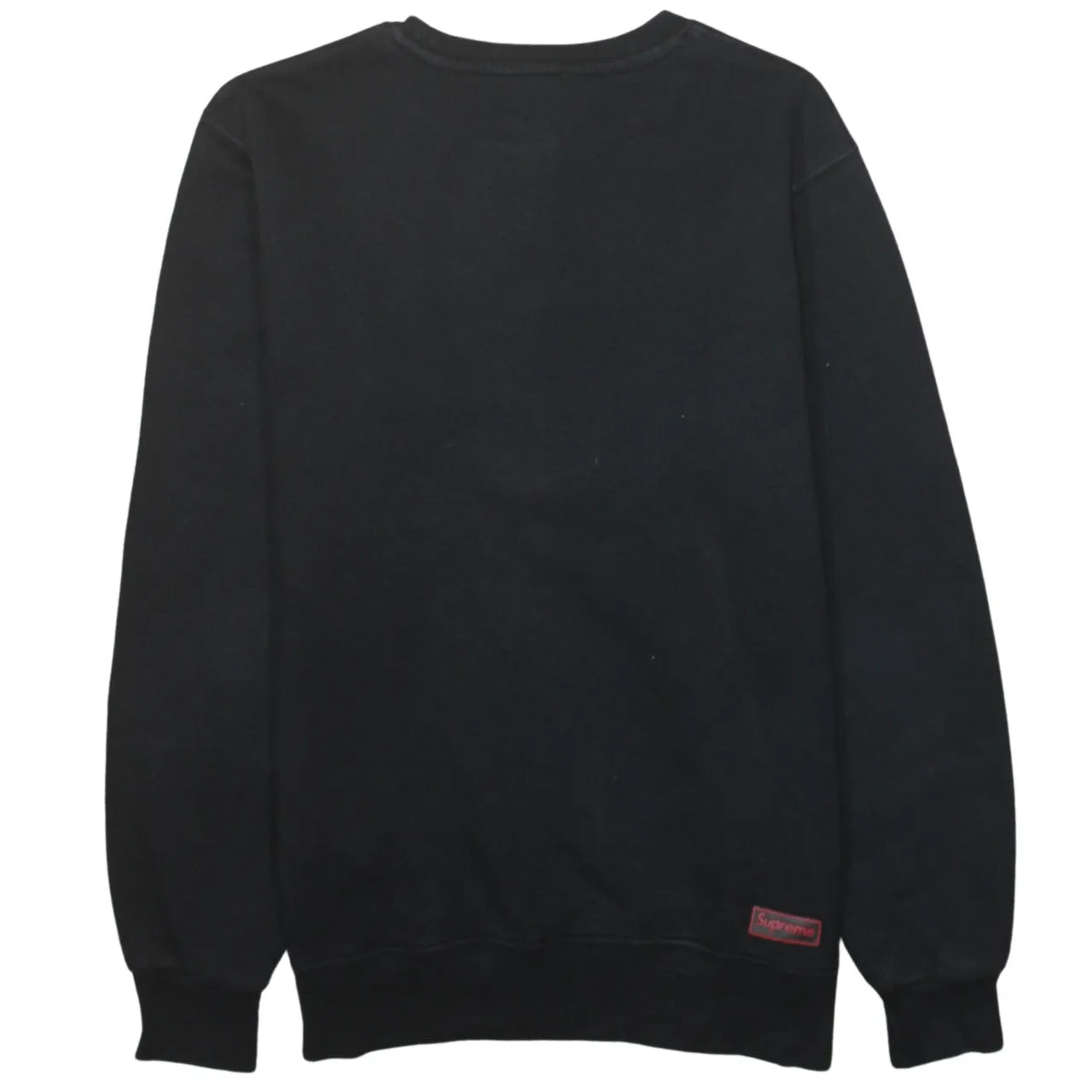 Supreme 90's Spellout Crew Neck Sweatshirt Small Black sold by Vintage Club product image thumbnail 2