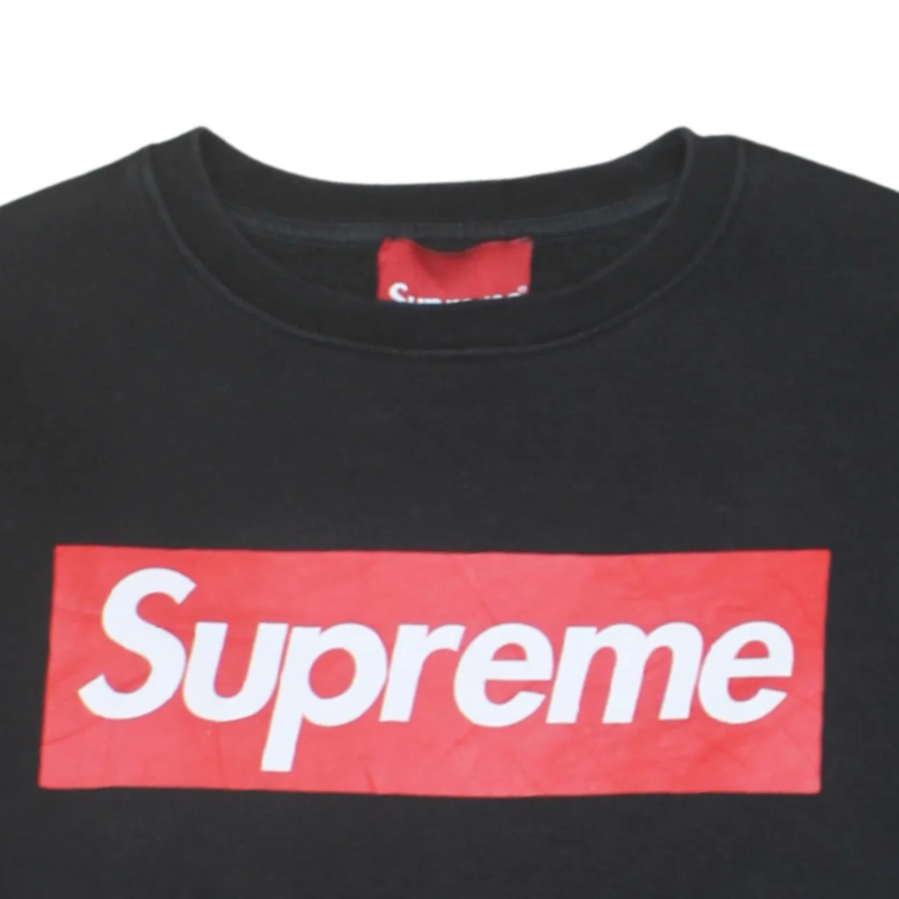 Supreme 90's Spellout Crew Neck Sweatshirt Small Black sold by Vintage Club product image thumbnail 3