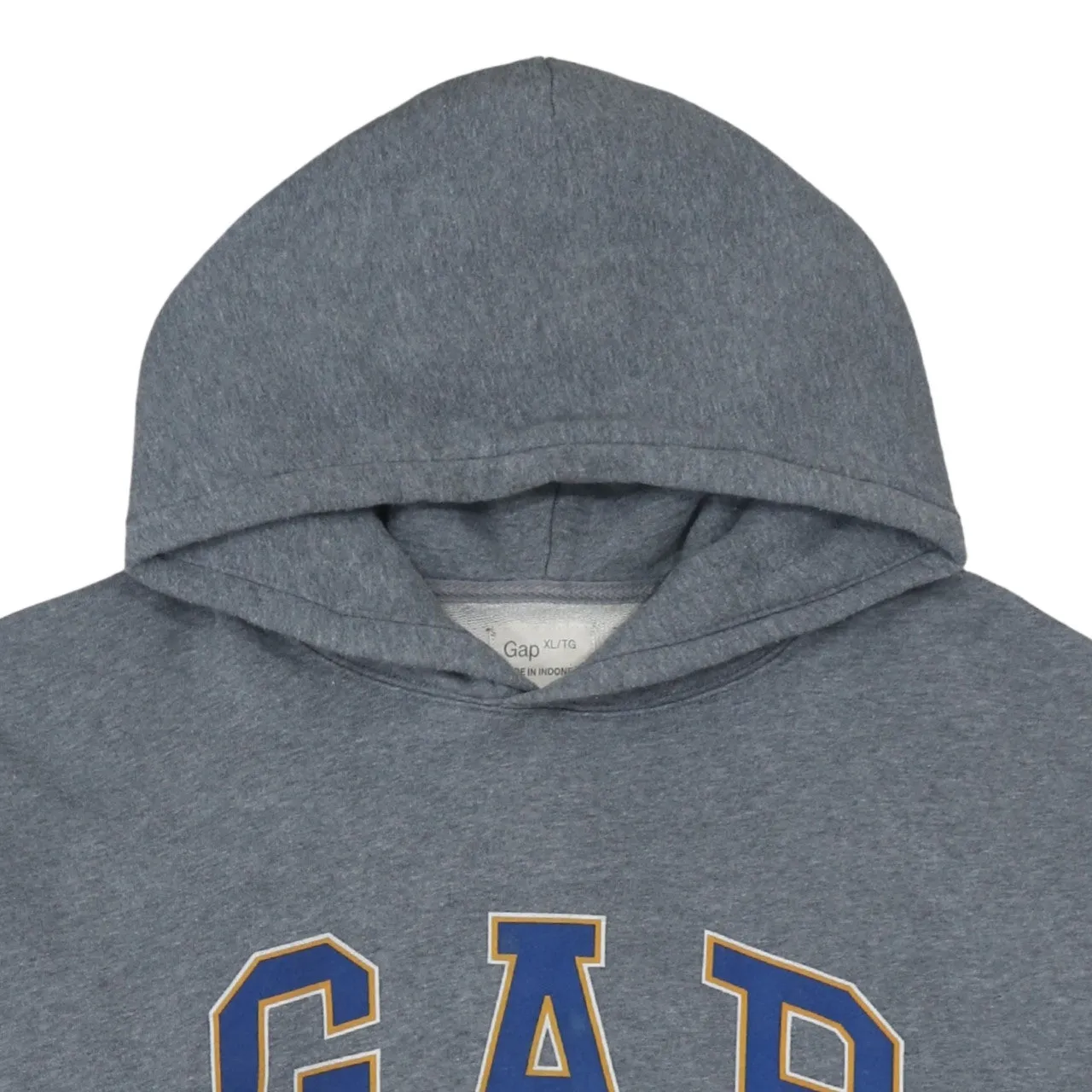 Gap 90's Spellout Pullover Hoodie XLarge Grey sold by Vintage Club product image thumbnail 3