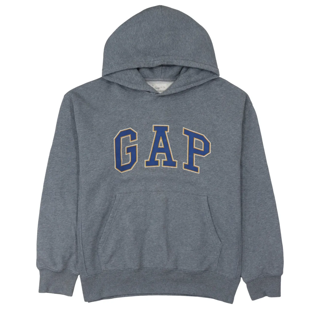 Gap 90's Spellout Pullover Hoodie XLarge Grey sold by Vintage Club