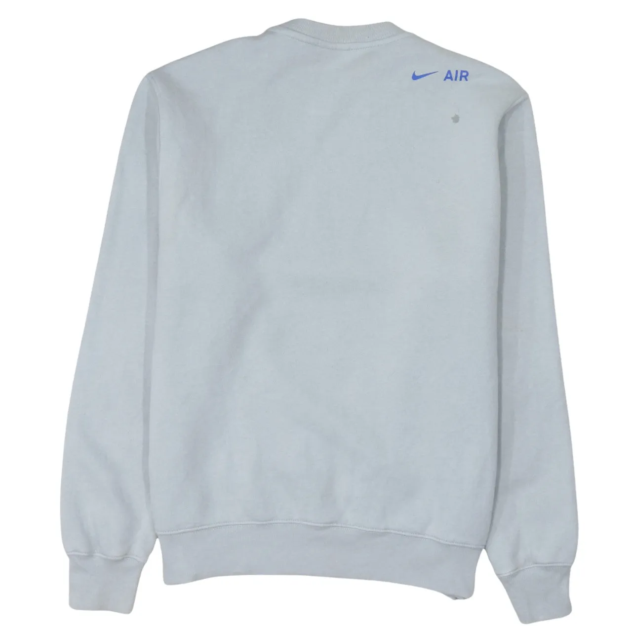 Nike 90's Center Middle Swoosh Crew Neck Sweatshirt Medium Grey sold by Vintage Club product image thumbnail 2