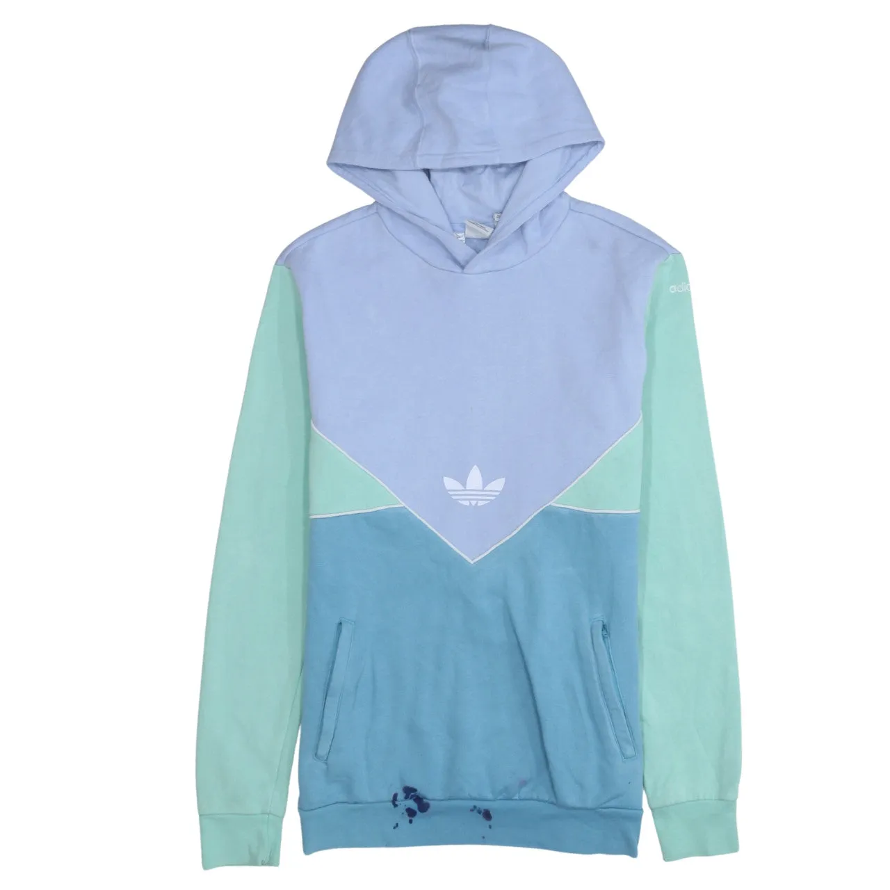 Adidas 90's Lightweight Pullover Hoodie XLarge Blue sold by Vintage Club