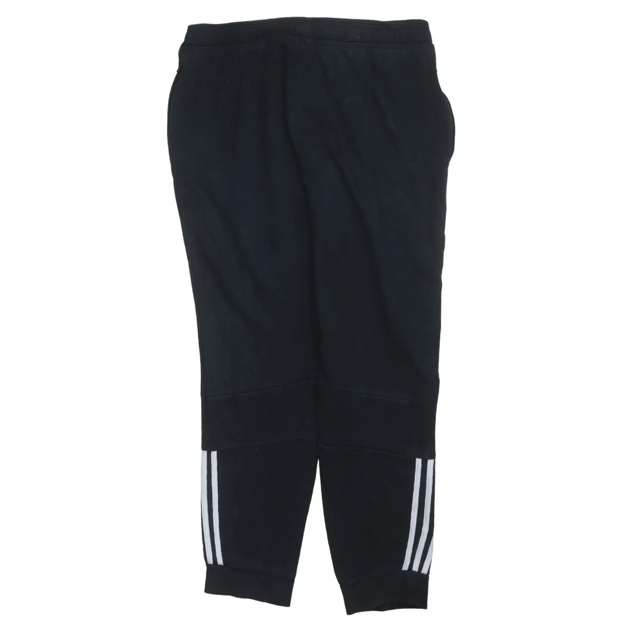 Adidas 90's Elasticated Waistband Drawstrings Casual Joggers / Sweatpants XLarge Black sold by Vintage Club product image thumbnail 2
