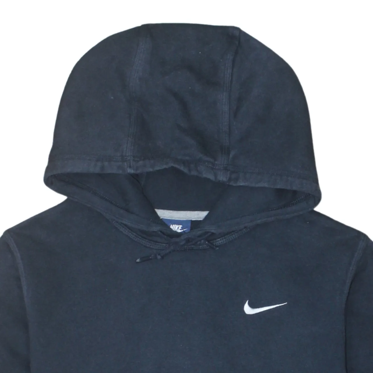 Nike 90's Swoosh Pullover Hoodie Small Navy Blue sold by Vintage Club product image thumbnail 3