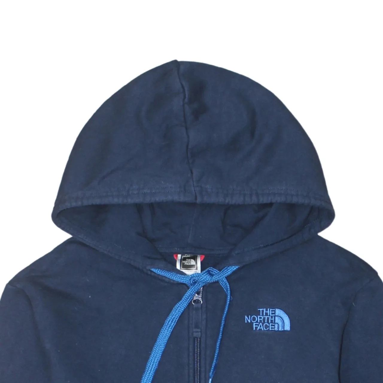 The North Face 90's Lightweight Full Zip Up Hoodie Small Navy Blue sold by Vintage Club product image thumbnail 3