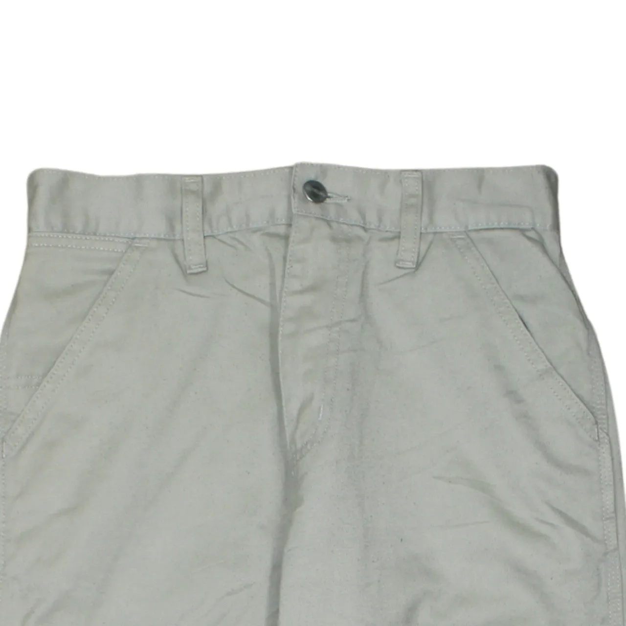 Carhartt 90's Drawstring Pockets Straight Leg Baggy Trousers / Pants 26 Beige Cream sold by Vintage Club product image thumbnail 3