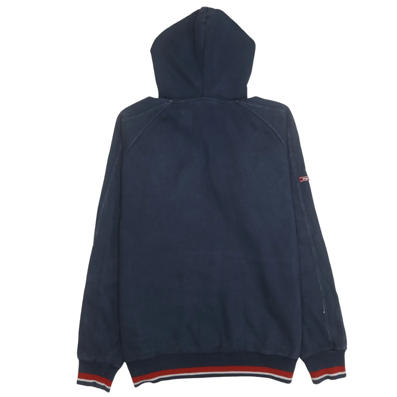 Puma 90's Spellout Pullover Hoodie Large Navy Blue sold by Vintage Club product image thumbnail 2