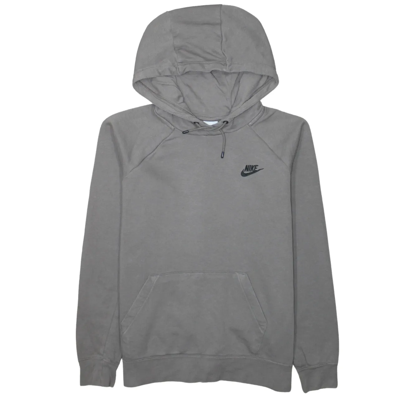 Nike 90's Swoosh Pullover Hoodie Medium Grey sold by Vintage Club