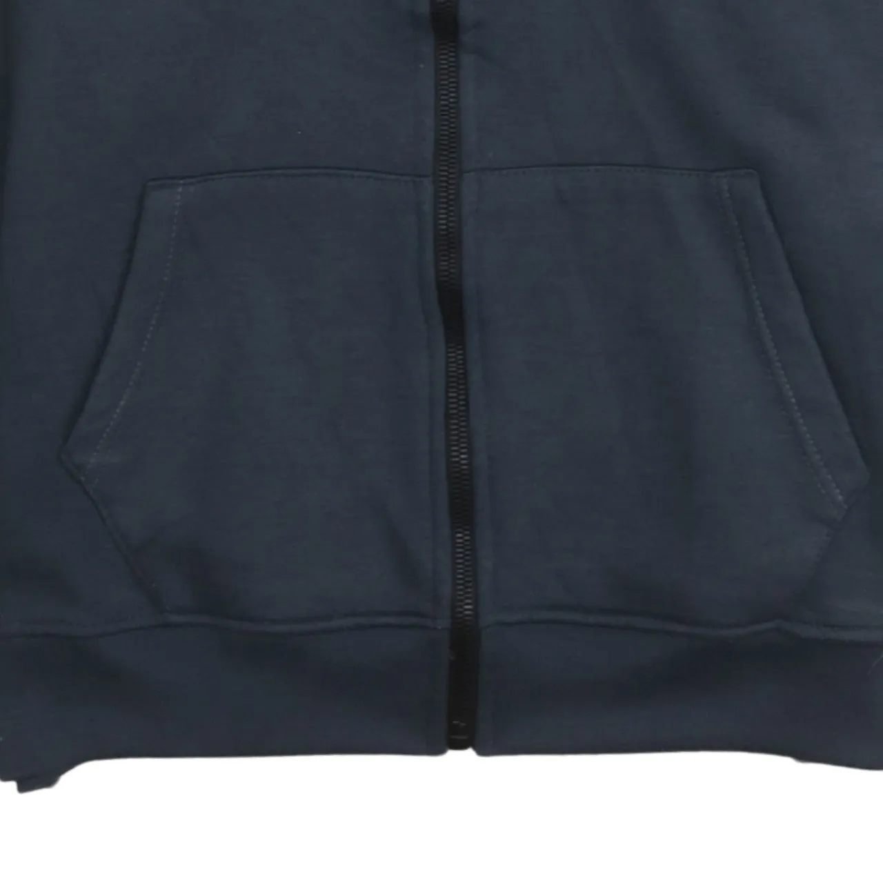 Nike 90's Swoosh Full Zip Up Hoodie Large Grey sold by Vintage Club product image thumbnail 4