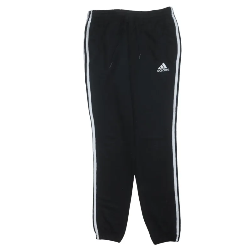 Adidas 90's 3 Stripes Casual Joggers / Sweatpants Medium Black sold by Vintage Club