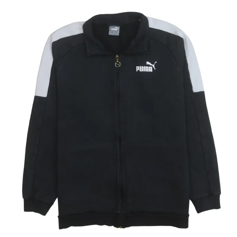 Puma 90's Lightweight Full Zip Up Sweatshirt Medium Black sold by Vintage Club