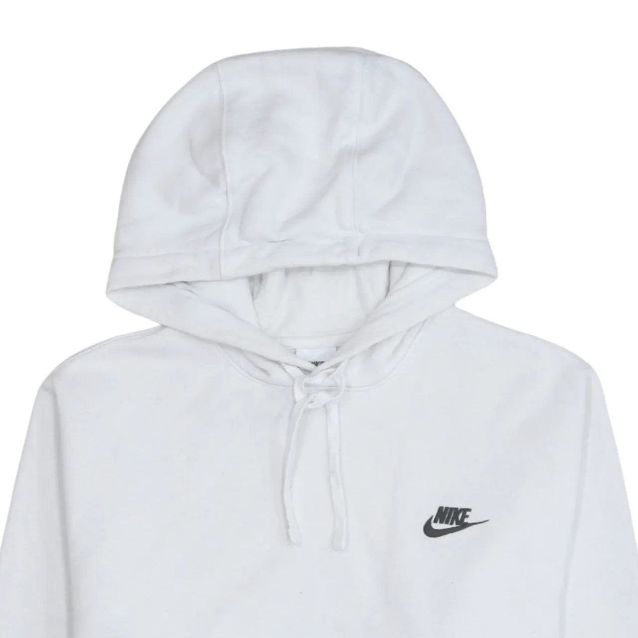 Nike 90's Swoosh Pullover Hoodie Small White sold by Vintage Club product image thumbnail 3