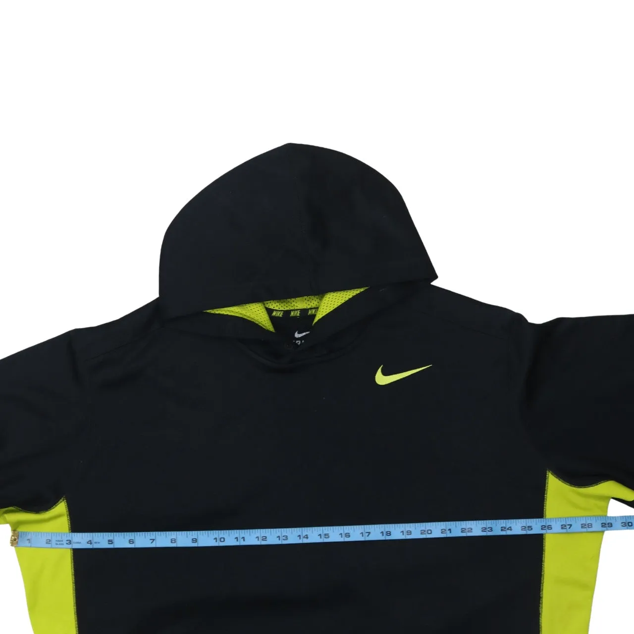 Nike 90's Swoosh Pullover Hoodie XXLarge (2XL) Black sold by Vintage Club product image thumbnail 5