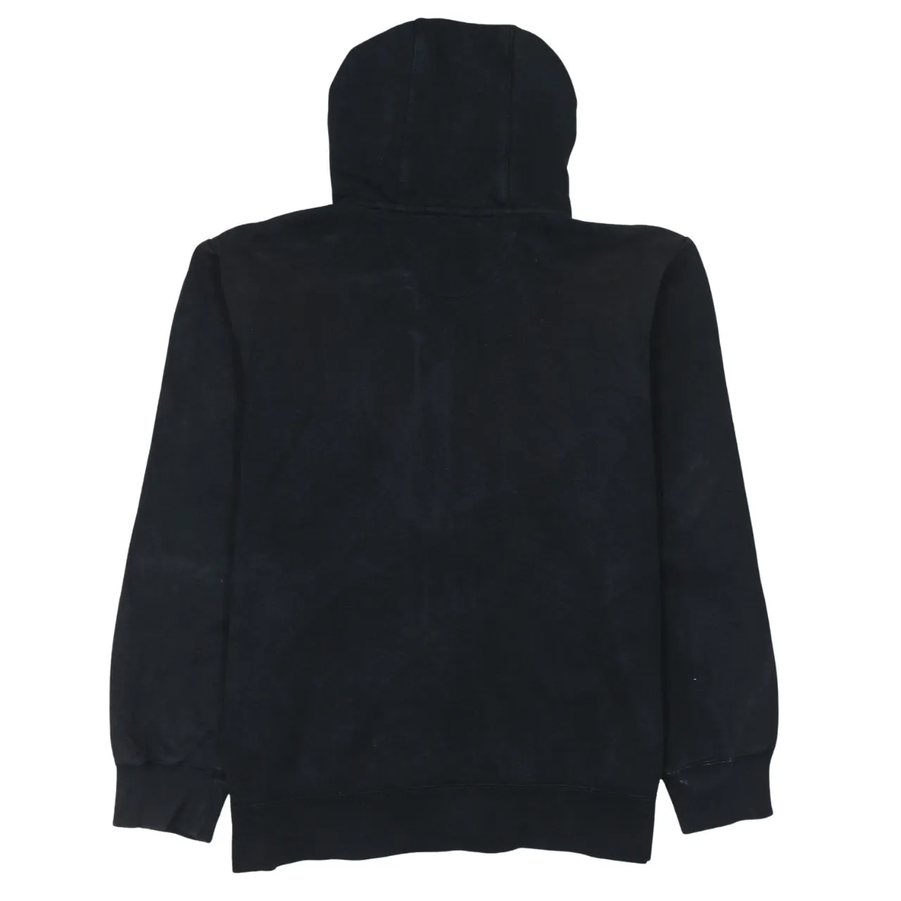 Adidas 90's Spellout Full Zip Up Hoodie Large Black sold by Vintage Club product image thumbnail 2