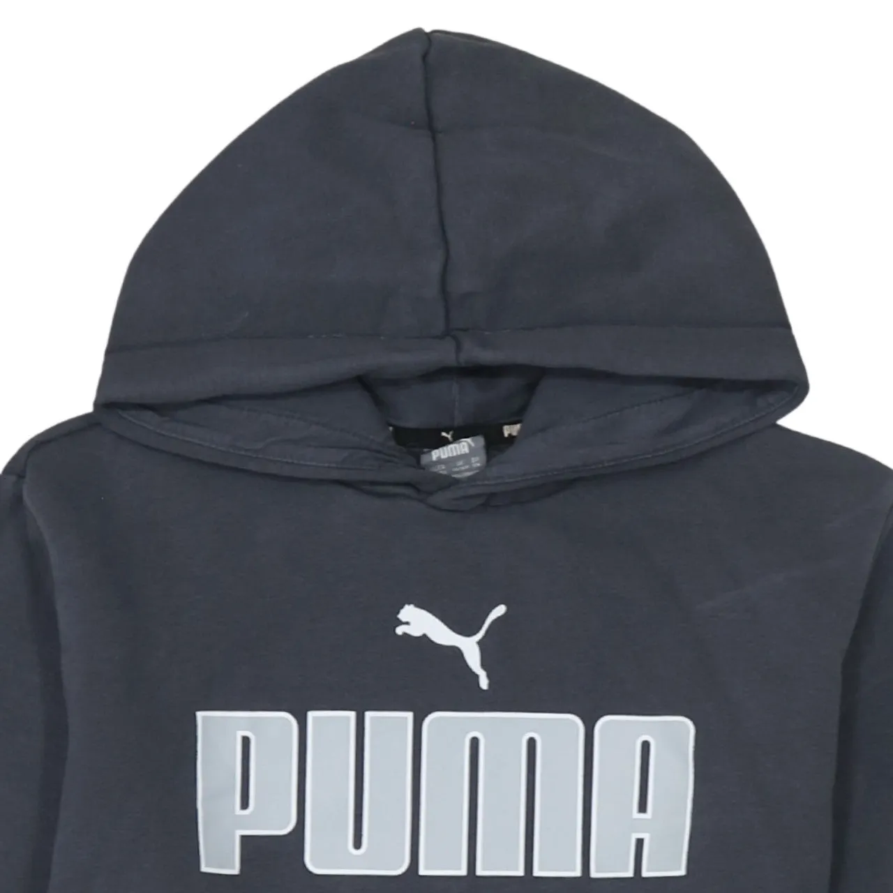 Puma 90's Spellout Pullover Hoodie XLarge Grey sold by Vintage Club product image thumbnail 3