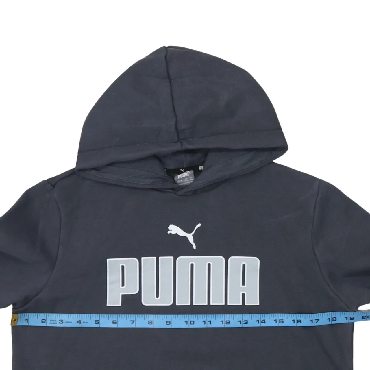 Puma 90's Spellout Pullover Hoodie XLarge Grey sold by Vintage Club product image thumbnail 5