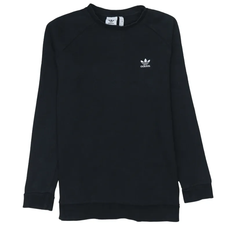 Adidas 90's Lightweight Crew Neck Sweatshirt Medium Black sold by Vintage Club
