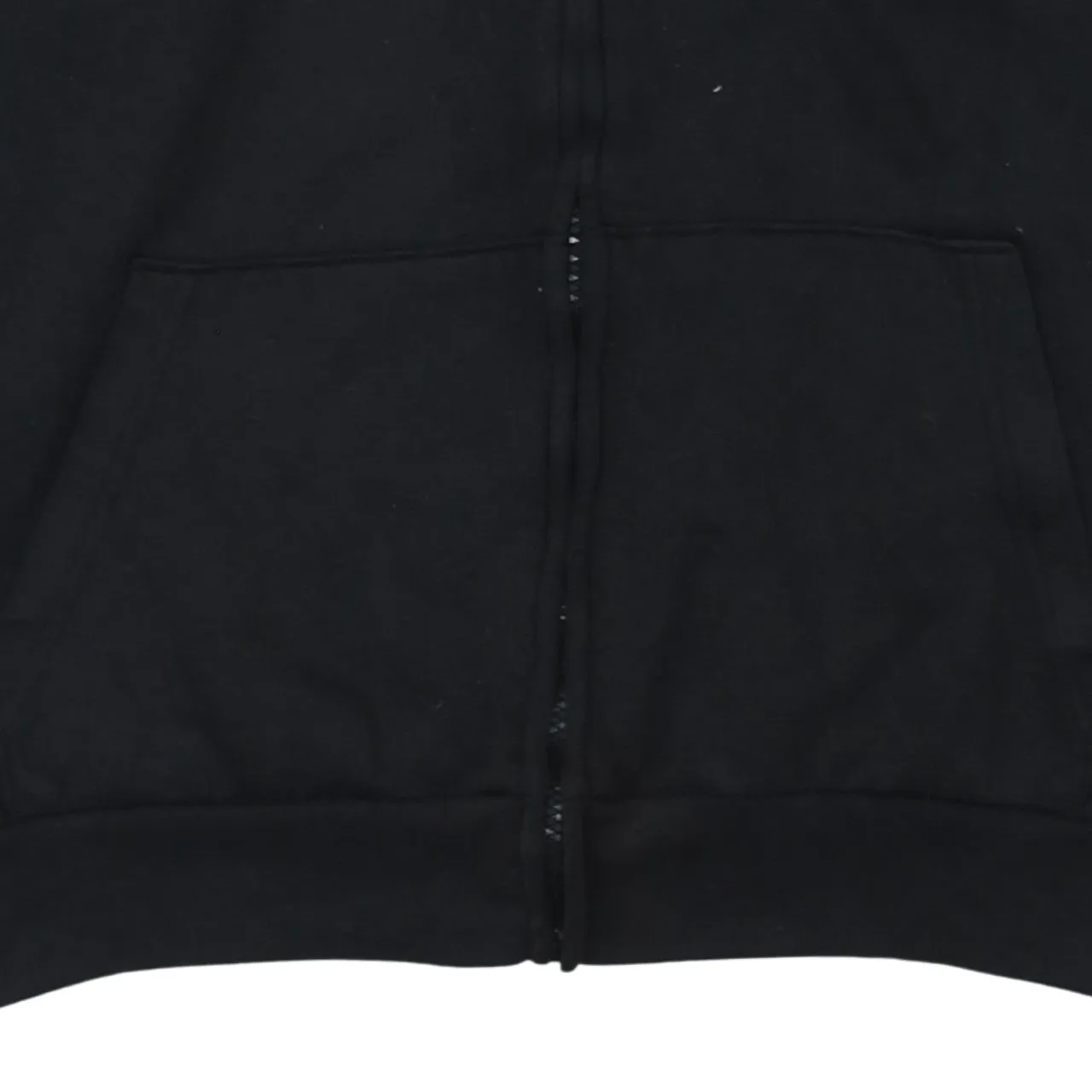 Slazenger 90's Drawstring Pockets Full Zip Up Hoodie XLarge Black sold by Vintage Club product image thumbnail 4