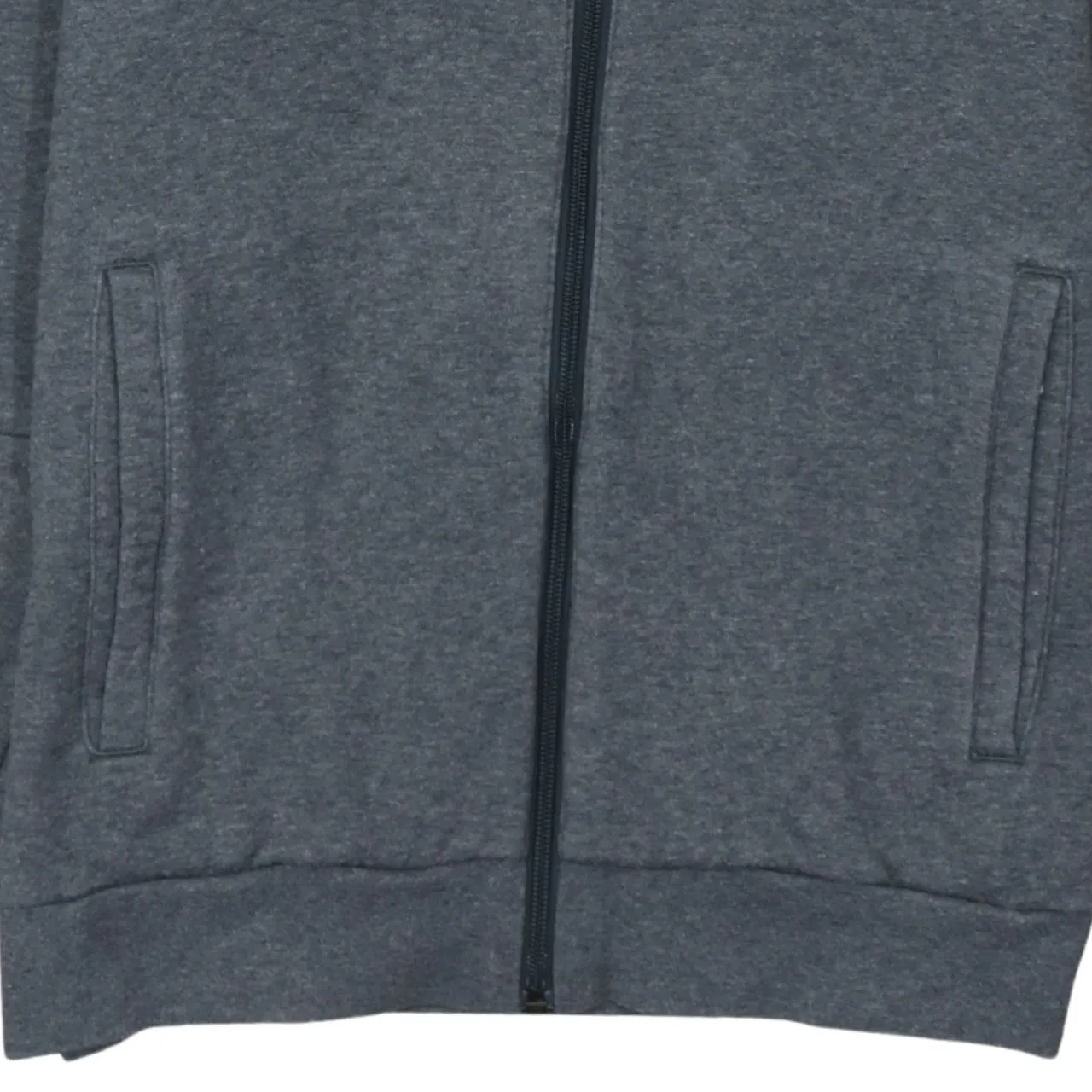 Adidas 90's Striped Sleeve Full Zip Up Hoodie Small Grey sold by Vintage Club product image thumbnail 4