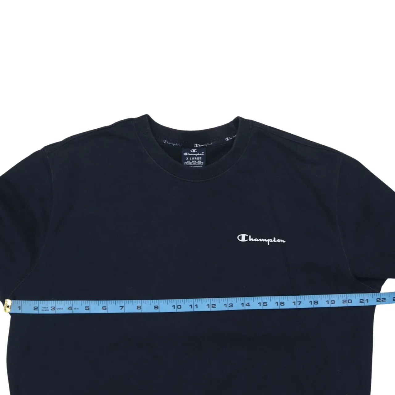 Champion 90's Lightweight Crew Neck Sweatshirt XLarge Navy Blue sold by Vintage Club product image thumbnail 5