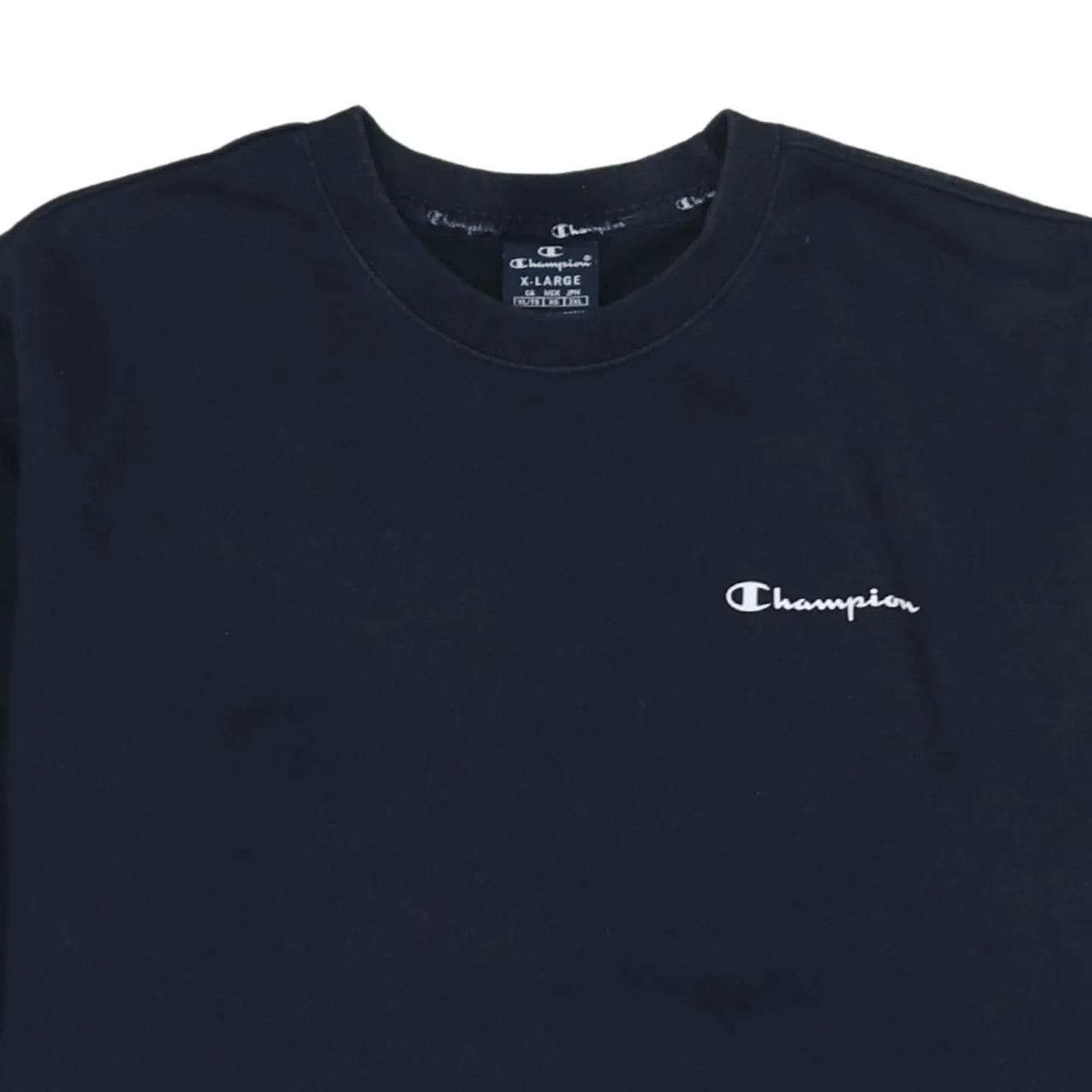 Champion 90's Lightweight Crew Neck Sweatshirt XLarge Navy Blue sold by Vintage Club product image thumbnail 3