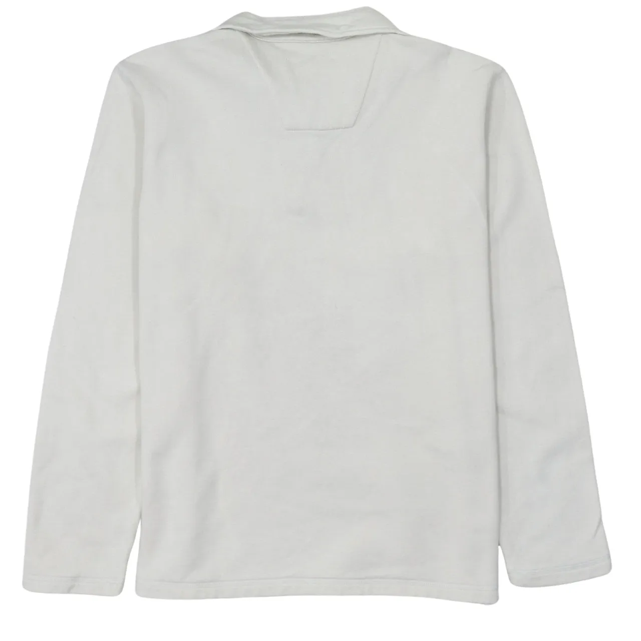 Nautica 90's Lightweight Quarter Zip Sweatshirt Large Beige Cream sold by Vintage Club product image thumbnail 2