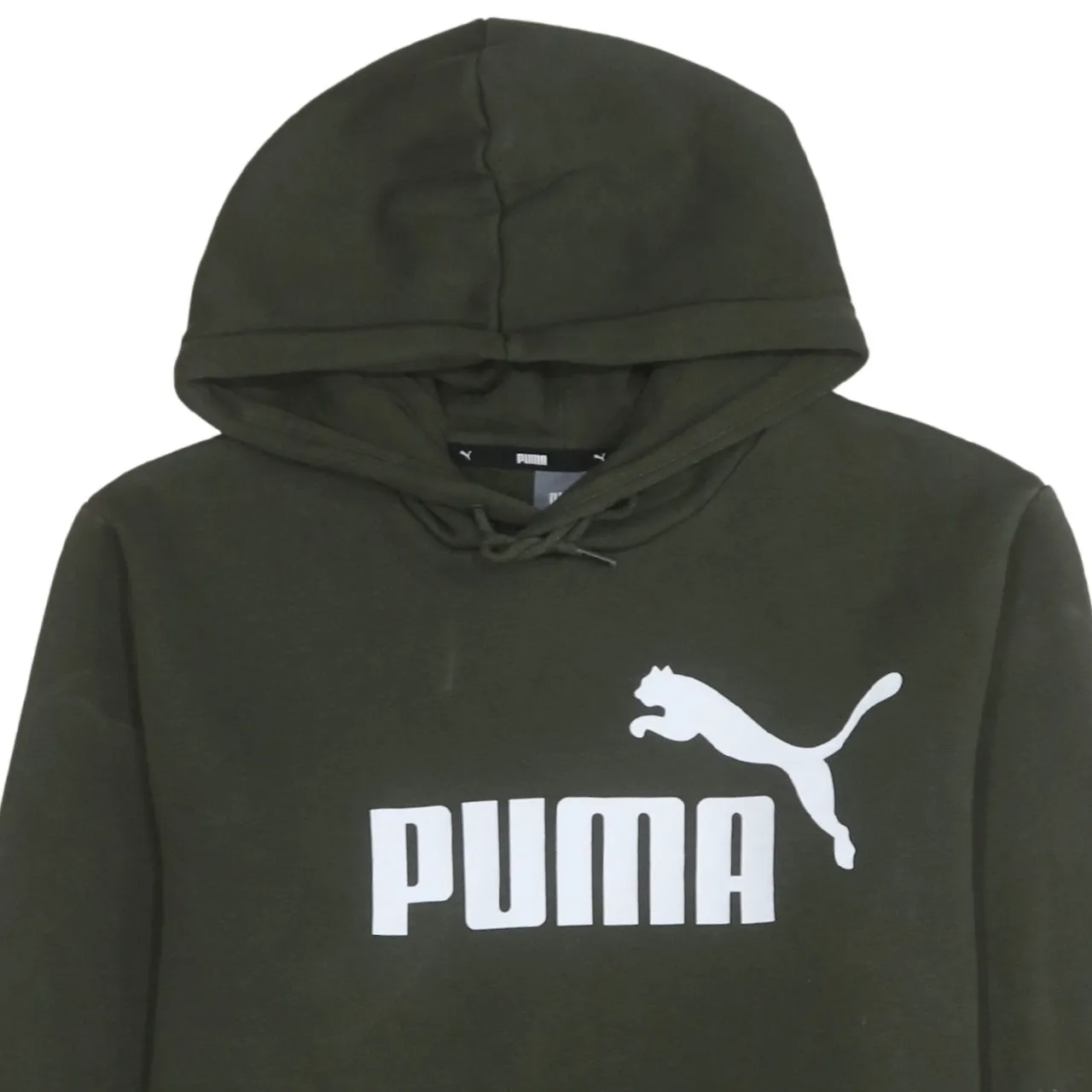 Puma 90's Spellout Pullover Hoodie Medium Green sold by Vintage Club product image thumbnail 3