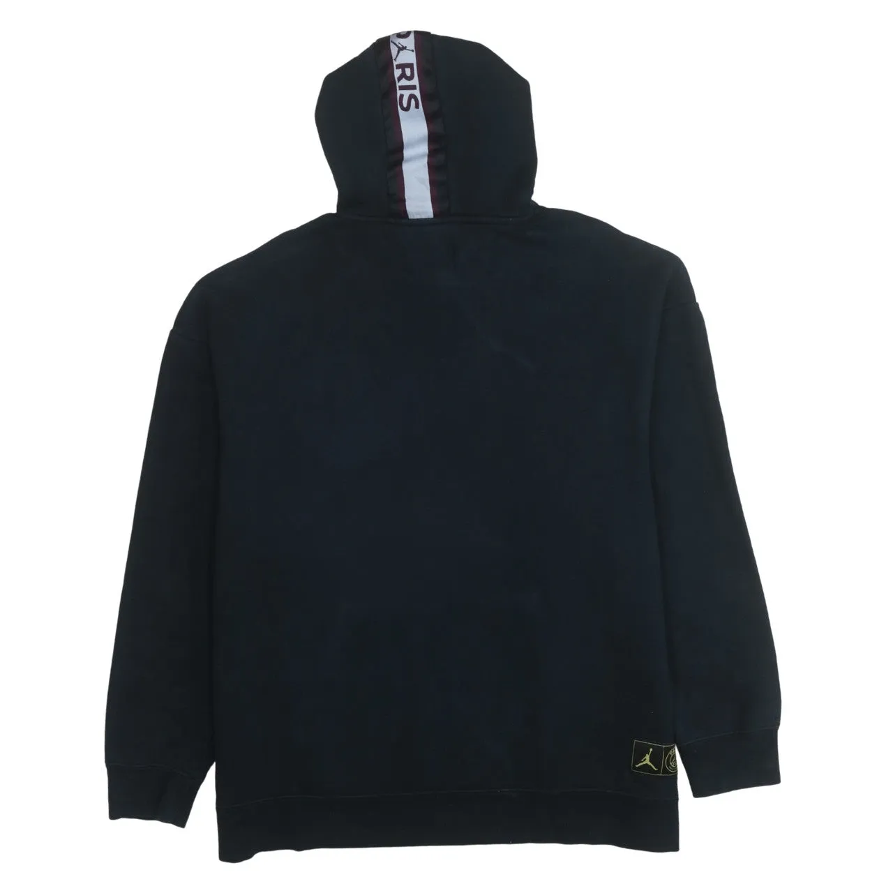 Jordan 90's Drawstring Pockets Pullover Hoodie XLarge Black sold by Vintage Club product image thumbnail 2