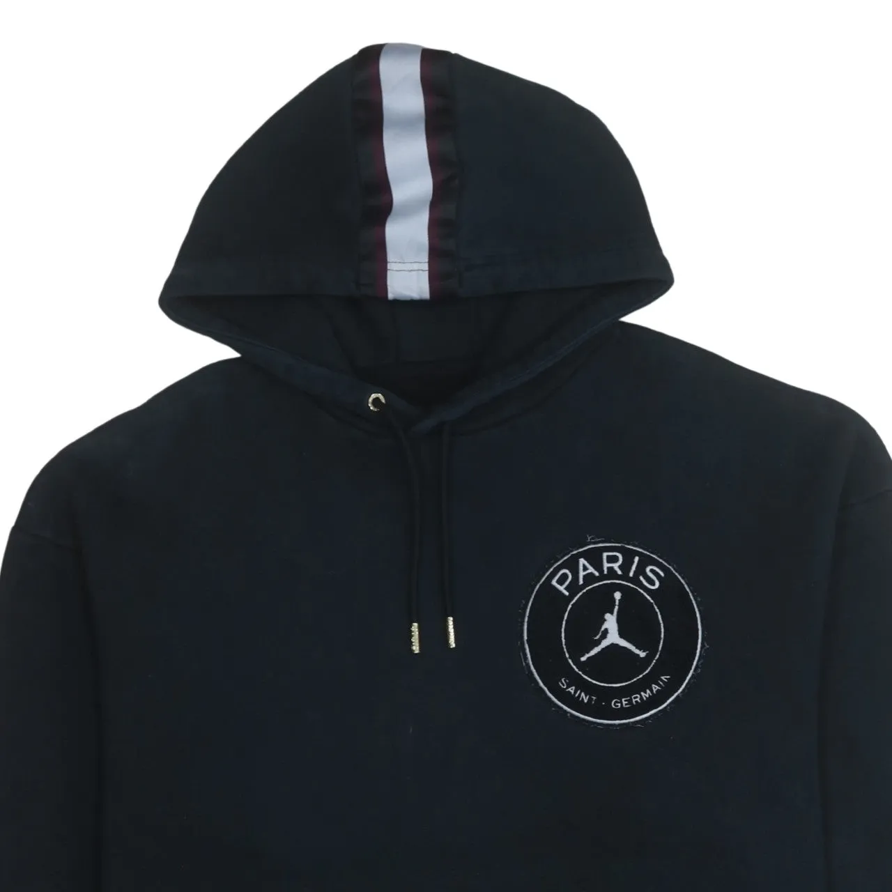 Jordan 90's Drawstring Pockets Pullover Hoodie XLarge Black sold by Vintage Club product image thumbnail 3