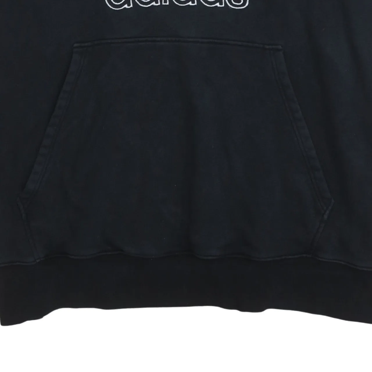 Adidas 90's Spellout Pullover Hoodie XXXXLarge (4XL) Black sold by Vintage Club product image thumbnail 4